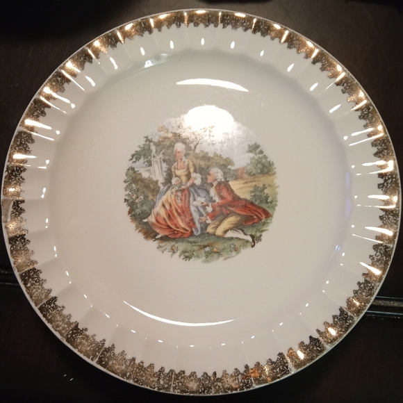 6- vintage Cronin China co. 7.5in salad plates - Picture 10 of 12
